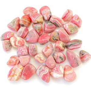 Shop Tumbled Crystals & Pocket Stones! Rhodochrosite Tumbled Crystal – (0.5" – 1.5") – Grade AA – Tumbled Rhodochrosite Stone – Pink Rhodochrosite Gemstone – Heart Healer Crystal | Natural genuine stones & crystals in various shapes & sizes. Buy raw cut, tumbled, or polished gemstones for making jewelry or crystal healing energy vibration raising reiki stones. #crystals #gemstones #crystalhealing #crystalsandgemstones #energyhealing #affiliate #ad