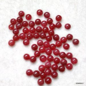 Shop Ruby Cabochons! 5 pieces 3mm Ruby Round Cabochon AAA Quality loose gemstone, unheated or untreated African Ruby Cabochon 100% Natural RUBY Cabochon Round | Natural genuine stones & crystals in various shapes & sizes. Buy raw cut, tumbled, or polished gemstones for making jewelry or crystal healing energy vibration raising reiki stones. #crystals #gemstones #crystalhealing #crystalsandgemstones #energyhealing #affiliate #ad