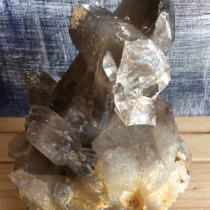 Shop Smoky Quartz Stones & Crystals! Smoky Quartz Crystal Cluster | Natural genuine stones & crystals in various shapes & sizes. Buy raw cut, tumbled, or polished gemstones for making jewelry or crystal healing energy vibration raising reiki stones. #crystals #gemstones #crystalhealing #crystalsandgemstones #energyhealing #affiliate #ad