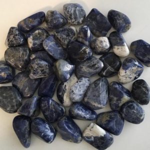 Shop Tumbled Sodalite Crystals & Pocket Stones! Sodalite Large Healing Stone, Tumbled Stone, Healing Crystal, Spiritual Stone, Meditation, Tumbled stone, Chakra Stone | Natural genuine stones & crystals in various shapes & sizes. Buy raw cut, tumbled, or polished gemstones for making jewelry or crystal healing energy vibration raising reiki stones. #crystals #gemstones #crystalhealing #crystalsandgemstones #energyhealing #affiliate #ad