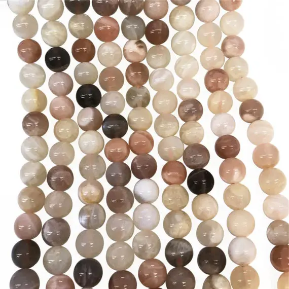8mm Sunstone Beads, Round Gemstone Beads, Wholesale Beads