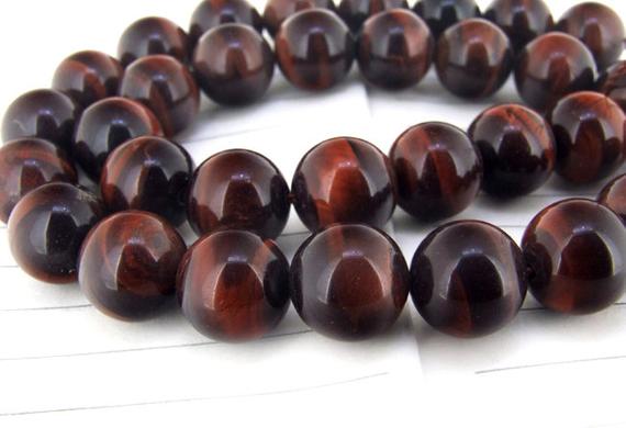 Luster Genuine Natural Yellow Blue Tiger Eye Stone Round Beads Grade A Loose Beads In Strands 15.5 Inches