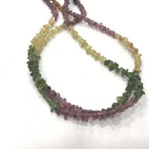 Shop Tourmaline Chip & Nugget Beads! Natural Multicolour Tourmaline 4-6mm Chips Genuine Nugget Loose Beads 15 inch Jewelry Supply Bracelet Necklace Material Support Wholesale | Natural genuine chip Tourmaline beads for beading and jewelry making.  #jewelry #beads #beadedjewelry #diyjewelry #jewelrymaking #beadstore #beading #affiliate #ad