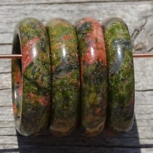 Shop Unakite Rings! Unakite ring,gemstone finger band ring,crystal ring,stone ring,gemstone ring,rocks,stones,gems,minerals | Natural genuine Unakite rings, simple unique handcrafted gemstone rings. #rings #jewelry #shopping #gift #handmade #fashion #style #affiliate #ad