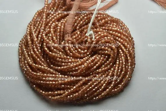 13 Inches Strand,champion Color Zircon Faceted Rondelle,size.2.5mm