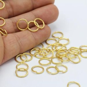 Shop Jump Rings! 1.2x12mm Raw Brass Jump Rings – RAW140 | Shop jewelry making and beading supplies, tools & findings for DIY jewelry making and crafts. #jewelrymaking #diyjewelry #jewelrycrafts #jewelrysupplies #beading #affiliate #ad
