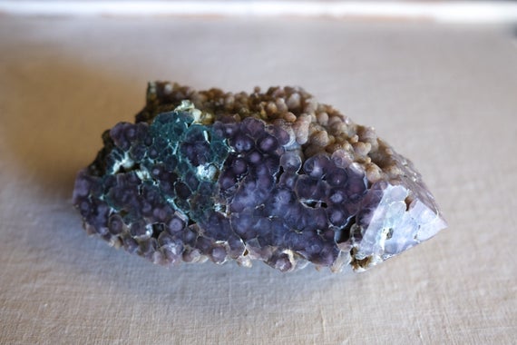 Huge Grape Agate Tower | Purple Botryoidal Chalcedony Crystal Point