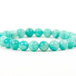 Shop Amazonite Bracelets! Russian amazonite bracelet Aries birthstone bracelet Gemstone bracelet Womens jewelry Moms gift for sister Calm bracelets Amazonite jewelry | Natural genuine Amazonite bracelets. Buy crystal jewelry, handmade handcrafted artisan jewelry for women.  Unique handmade gift ideas. #jewelry #beadedbracelets #beadedjewelry #gift #shopping #handmadejewelry #fashion #style #product #bracelets #affiliate #ad