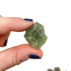 Raw Green Apatite Crystal (0.25" – 2") – Raw Green Apatite Stone – Healing crystals and stones – Rough Green Apatite Stone | Natural genuine stones & crystals in various shapes & sizes. Buy raw cut, tumbled, or polished gemstones for making jewelry or crystal healing energy vibration raising reiki stones. #crystals #gemstones #crystalhealing #crystalsandgemstones #energyhealing #affiliate #ad