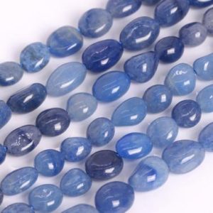 Natural Blue Aventurine Loose Beads Grade AAA Pebble Nugget Shape 6-8mm | Natural genuine chip Aventurine beads for beading and jewelry making.  #jewelry #beads #beadedjewelry #diyjewelry #jewelrymaking #beadstore #beading #affiliate #ad