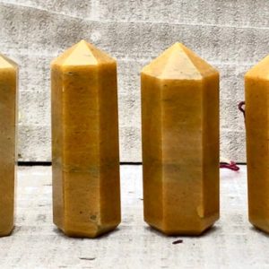 Shop Aventurine Stones & Crystals! Yellow Aventurine Tower Point for Crystal Grid | Natural genuine stones & crystals in various shapes & sizes. Buy raw cut, tumbled, or polished gemstones for making jewelry or crystal healing energy vibration raising reiki stones. #crystals #gemstones #crystalhealing #crystalsandgemstones #energyhealing #affiliate #ad