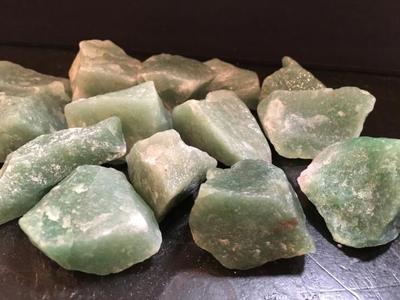 Raw Green Aventurine - Rough Green Aventurine - Natural Green Aventurine Crystal - Raw Crystals - Aventurine Raw - Green Aventurine Stone