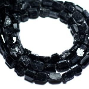 Shop Black Tourmaline Beads! 2pc – Perles de Pierre – Tourmaline noire Brut Bâtonnets 6-15mm – 8741140007987 | Natural genuine beads Black Tourmaline beads for beading and jewelry making.  #jewelry #beads #beadedjewelry #diyjewelry #jewelrymaking #beadstore #beading #affiliate #ad