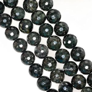 Shop Black Tourmaline Faceted Beads! 12mm Black Tourmaline Gemstone Grade AB Faceted Round Loose Beads 7.5 inch Half Strand LOT 1,2,6 and 12 (90191430-B6-512) | Natural genuine faceted Black Tourmaline beads for beading and jewelry making.  #jewelry #beads #beadedjewelry #diyjewelry #jewelrymaking #beadstore #beading #affiliate #ad