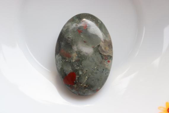 African Bloodstone Palm Stone , African Blood Stone Palm Stone , Bloodstone Stress Stone , African Bloodstone Palm Stone, Healing Stone
