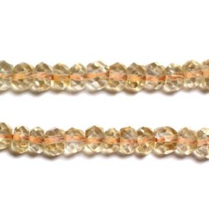 Shop Citrine Faceted Beads! 10pc-stone beads-citrine faceted washers findings 3x2mm-4558550090478 | Natural genuine faceted Citrine beads for beading and jewelry making.  #jewelry #beads #beadedjewelry #diyjewelry #jewelrymaking #beadstore #beading #affiliate #ad