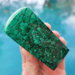 Collector's Malachite Tower – Incredible High Quality Piece – Polished and Safe for handling – #5 | Natural genuine stones & crystals in various shapes & sizes. Buy raw cut, tumbled, or polished gemstones for making jewelry or crystal healing energy vibration raising reiki stones. #crystals #gemstones #crystalhealing #crystalsandgemstones #energyhealing #affiliate #ad