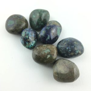 Shop Tumbled Azurite Crystals & Pocket Stones! Crystal Tumbled Azurite and Malachite Chakra Reiki Crystal Healing Meditation | Natural genuine stones & crystals in various shapes & sizes. Buy raw cut, tumbled, or polished gemstones for making jewelry or crystal healing energy vibration raising reiki stones. #crystals #gemstones #crystalhealing #crystalsandgemstones #energyhealing #affiliate #ad