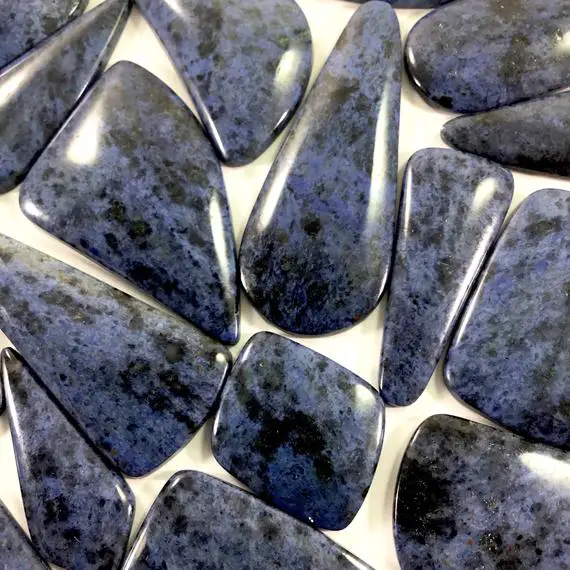 Individual Dumortierite Cabochons // Dumortierite Cabochons // Cabochons / Jewelry Making Supplies / Village Silversmith