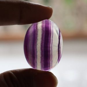 Shop Fluorite Cabochons! Natural Purple Flourite Cabochon Gemstone Flourite gemstone Flourite Cabochon Jewelry Making AAA+++ Quality Dimensions-38x28x9mm Wt-17gm… | Natural genuine stones & crystals in various shapes & sizes. Buy raw cut, tumbled, or polished gemstones for making jewelry or crystal healing energy vibration raising reiki stones. #crystals #gemstones #crystalhealing #crystalsandgemstones #energyhealing #affiliate #ad