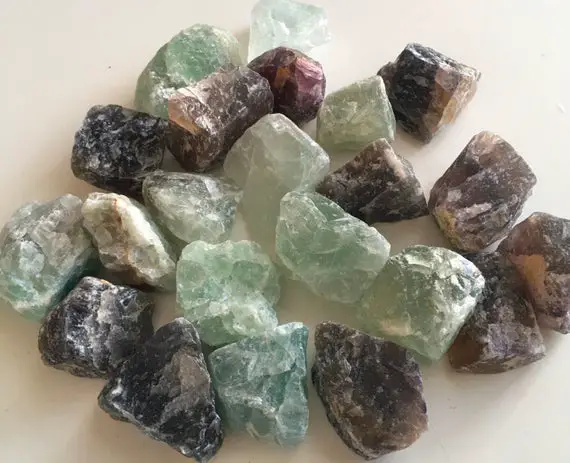 Fluorite Natural Healing Stone, Raw Stone,natural Stone, Healing Crystal,healing Stone, Spiritual Stone, Meditation