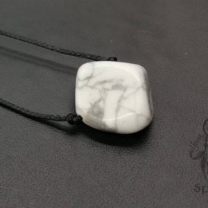 Shop Howlite Jewelry! Howlite white stone necklace/Pendant/Reiki/Healing Crystals/Raw/chakra stones/Gemstone/Boho/Bohemian/Hippie/Gift for Her/meaning/Nature/Love | Natural genuine Howlite jewelry. Buy crystal jewelry, handmade handcrafted artisan jewelry for women.  Unique handmade gift ideas. #jewelry #beadedjewelry #beadedjewelry #gift #shopping #handmadejewelry #fashion #style #product #jewelry #affiliate #ad