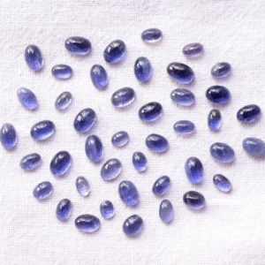 Shop Iolite Cabochons! 20 Pcs Lot, Iolite Cabochons Gemstone, Iolite Loose Gemstone, Iolite Oval Shape Cabochon, Flat Back Iolite, 3x5mm – 4.5×6.5mm #PP9381 | Natural genuine stones & crystals in various shapes & sizes. Buy raw cut, tumbled, or polished gemstones for making jewelry or crystal healing energy vibration raising reiki stones. #crystals #gemstones #crystalhealing #crystalsandgemstones #energyhealing #affiliate #ad