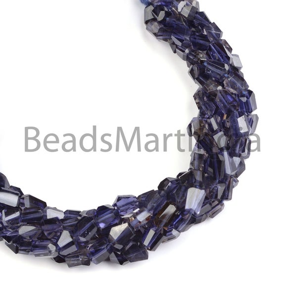 Iolite Faceted Nugget Shape Beads, Iolite Natural Nugget Shape Beads,natural Iolite Fancy Nuggets,iolite Beads, Iolite Faceted Beads
