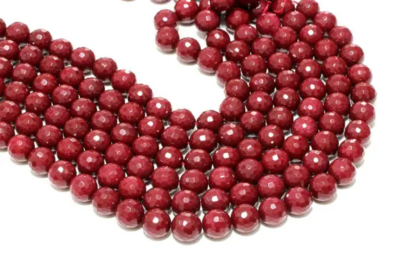 Clearance Sale - Fine Unique Jade Beads,faceted Beads,round Gemstone Beads,stone Beads,beads For Sale,bulk Beads Wholesale - 16" Full Strand