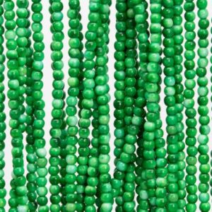 Shop Jade Rondelle Beads! Green Rain Flower Jade Loose Beads Rondelle Shape 2mm | Natural genuine rondelle Jade beads for beading and jewelry making.  #jewelry #beads #beadedjewelry #diyjewelry #jewelrymaking #beadstore #beading #affiliate #ad
