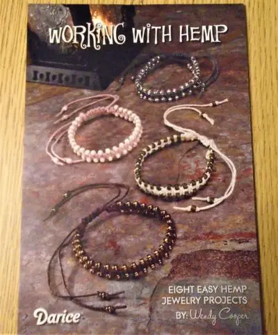 Shop Books About Hemp Jewelry Making! Jewelry Project Booklet – Working with Hemp – 8 Easy Hemp Jewelry Projects | Shop jewelry making and beading supplies, tools & findings for DIY jewelry making and crafts. #jewelrymaking #diyjewelry #jewelrycrafts #jewelrysupplies #beading #affiliate #ad