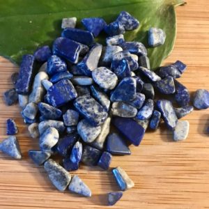 Shop Lapis Lazuli Stones & Crystals! Lapis Lazuli Tumbled Chips Gift Bag jewelry making crafts crafting roller ball bottle | Natural genuine stones & crystals in various shapes & sizes. Buy raw cut, tumbled, or polished gemstones for making jewelry or crystal healing energy vibration raising reiki stones. #crystals #gemstones #crystalhealing #crystalsandgemstones #energyhealing #affiliate #ad