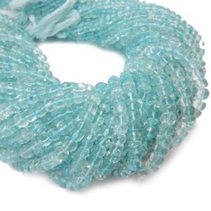Light Blue Hydro Topaz Round Beads– 5mm Beads — (S23B3-01) | Natural genuine round Topaz beads for beading and jewelry making.  #jewelry #beads #beadedjewelry #diyjewelry #jewelrymaking #beadstore #beading #affiliate #ad