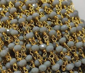Shop Moonstone Bead Shapes! Beautiful Dark Grey Moonstone Hydro Beads Rosary Chains |Moonstone Beads Rosary Chains |Moonstone Hydro Beads Chains |Bulk Wholesale Chains | Natural genuine other-shape Moonstone beads for beading and jewelry making.  #jewelry #beads #beadedjewelry #diyjewelry #jewelrymaking #beadstore #beading #affiliate #ad