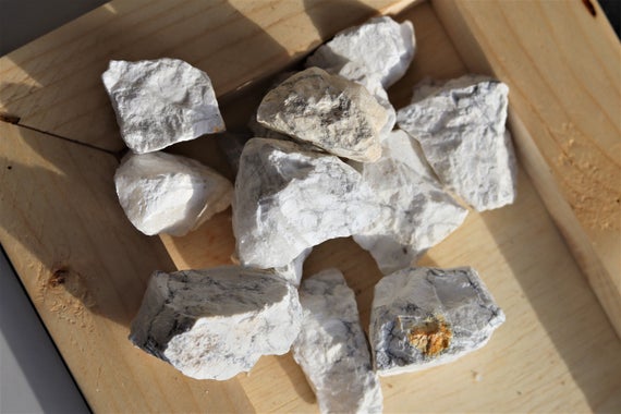 Natural/raw White Howlite Crystal | South Africa