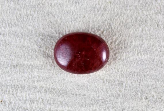 Natural Red Spinel Cabochon 16x12 Mm Oval 11.50 Carats Gemstone Ring Pendant