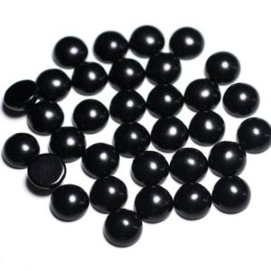 Shop Obsidian Round Beads! 2pc – Cabochons Pierre – Obsidienne noire Rond 10mm –  8741140000049 | Natural genuine round Obsidian beads for beading and jewelry making.  #jewelry #beads #beadedjewelry #diyjewelry #jewelrymaking #beadstore #beading #affiliate #ad