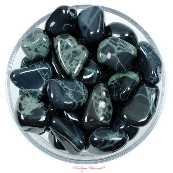Rare! Spider Web Obsidian Tumbled Stone, Spider Web Obsidian, Tumbled Stones, Obsidian, Stones, Crystals, Rocks, Gifts, Gemstones, Gems
