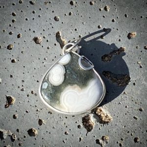 Shop Ocean Jasper Necklaces! Ocean jasper necklace, handmade jasper pendant, rustic ocean jasper necklace | Natural genuine Ocean Jasper necklaces. Buy crystal jewelry, handmade handcrafted artisan jewelry for women.  Unique handmade gift ideas. #jewelry #beadednecklaces #beadedjewelry #gift #shopping #handmadejewelry #fashion #style #product #necklaces #affiliate #ad