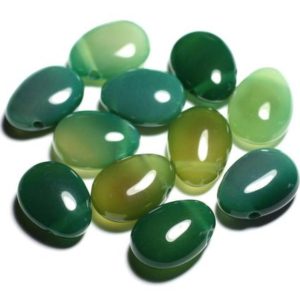 Shop Onyx Pendants! Pendentif Pierre semi précieuse – Onyx vert Goutte 25mm – 4558550092274 | Natural genuine Onyx pendants. Buy crystal jewelry, handmade handcrafted artisan jewelry for women.  Unique handmade gift ideas. #jewelry #beadedpendants #beadedjewelry #gift #shopping #handmadejewelry #fashion #style #product #pendants #affiliate #ad