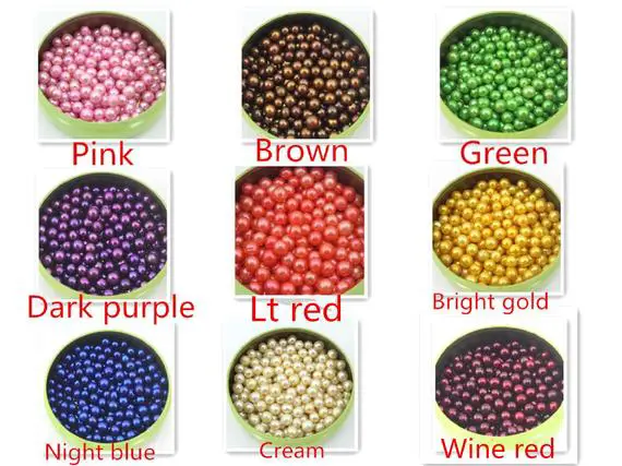 7-8mm Natural Round Freshwater Pearls With No Hole, Good Quality Grain Pearls Beads, For Cage Pendants, Pearl For Earrings, Wholesale Pearls