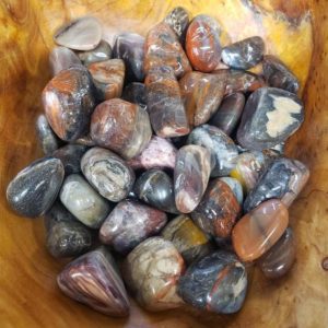Shop Tumbled Petrified Wood Crystals & Pocket Stones! Petrified Wood Tumble | Natural genuine stones & crystals in various shapes & sizes. Buy raw cut, tumbled, or polished gemstones for making jewelry or crystal healing energy vibration raising reiki stones. #crystals #gemstones #crystalhealing #crystalsandgemstones #energyhealing #affiliate #ad