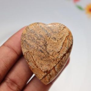Shop Picture Jasper Shapes! A++ Beautiful Picture Jasper heart stone, Picture Jasper Natural heart stone, Healing Crystal, Meditation, Power Stone, healing stone | Natural genuine stones & crystals in various shapes & sizes. Buy raw cut, tumbled, or polished gemstones for making jewelry or crystal healing energy vibration raising reiki stones. #crystals #gemstones #crystalhealing #crystalsandgemstones #energyhealing #affiliate #ad