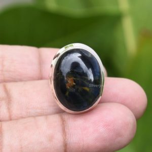 Shop Pietersite Rings! Natural Pietersite Ring, 925 Sterling Silver Ring, Pietersite Gemstone Ring, Handmade Jewelry Ring. Silver Ring, Boho Ring, Size 6 US – Etsy | Natural genuine Pietersite rings, simple unique handcrafted gemstone rings. #rings #jewelry #shopping #gift #handmade #fashion #style #affiliate #ad