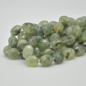 Shop Prehnite Chip & Nugget Beads! High Quality Grade A Natural Prehnite Semi-precious Gemstone Faceted Baroque Nugget Beads – 10mm – 12mm x 13mm – 15mm – 15" strand | Natural genuine chip Prehnite beads for beading and jewelry making.  #jewelry #beads #beadedjewelry #diyjewelry #jewelrymaking #beadstore #beading #affiliate #ad