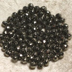 Shop Pyrite Faceted Beads! 10pc – Perles de Pierre – Pyrite Dorée Boules Facettées 4mm   4558550013712 | Natural genuine faceted Pyrite beads for beading and jewelry making.  #jewelry #beads #beadedjewelry #diyjewelry #jewelrymaking #beadstore #beading #affiliate #ad