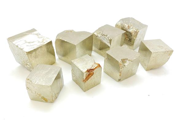 Raw Pyrite Cube - Raw Pyrite Stone - Natural Pyrite - Rough Pyrite Cube - Raw Pyrite Crystal - Fool's Gold - Crystal Cube - Pyrite Raw