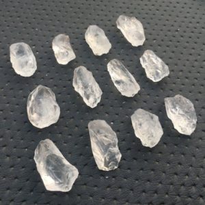 Shop Raw & Rough Quartz Stones! 5 Piece Unique Clear Raw Size 20-24 MM Huge Size Crystal,Natural Clear Quartz Gemstone Raw,Crystal Rough Gemstone,crystal clarity Rough | Natural genuine stones & crystals in various shapes & sizes. Buy raw cut, tumbled, or polished gemstones for making jewelry or crystal healing energy vibration raising reiki stones. #crystals #gemstones #crystalhealing #crystalsandgemstones #energyhealing #affiliate #ad