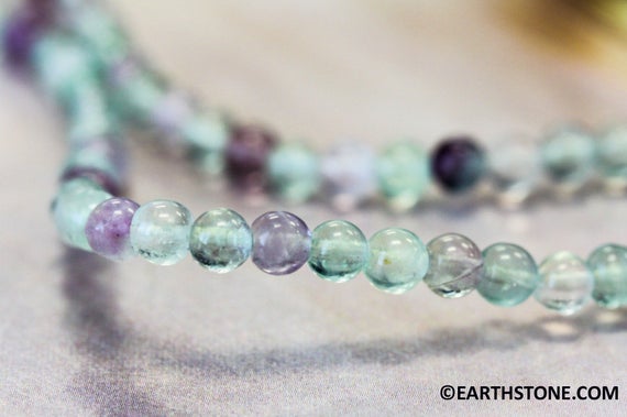 S/ Rainbow Fluorite 4mm/ 6mm Round Beads 16" Strand Multi-color Fluorite Beads Transparent Semi-precious Stone Not Dyed For Jewelry Making S/ Rainbow Fluorite 4mm/ 6mm Round Beads 16" Strand Multi-color Fluorite Beads Transparent Semi-precious Stone Not Dyed For Jewelry Making