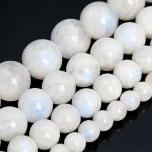 Rainbow Moonstone Beads Genuine Natural Grade A Gemstone Round Loose Beads 4MM 5MM 6MM 8MM 10MM 12MM  Bulk Lot Options | Natural genuine beads Rainbow Moonstone beads for beading and jewelry making.  #jewelry #beads #beadedjewelry #diyjewelry #jewelrymaking #beadstore #beading #affiliate #ad